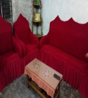 3+1+1 chair cutting maroon colour