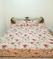 King Size Bedsheet (100% cotton 3 Pcs Set]- 901