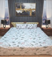 King Size Bedsheet (100% cotton 3 Pcs Set]- 903