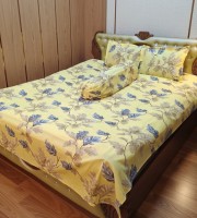 কোলবালিশসহ 4 pis bedsheet set-74